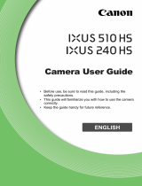 Canon IXUS 510 HS Owner's manual