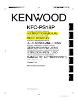 Kenwood KFC-PS18 Owner's manual
