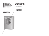 Hoover WDYN PG User manual