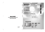 Sharp LC-26D4U User manual