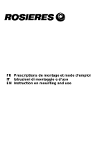 ROSIERES RDTI4365 Owner's manual