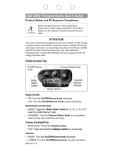 Motorola SSE 5000 Quick Manual