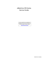 eMachines 355 Series User manual