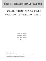 Haier AS072XCEAA Operation & Installation Manual