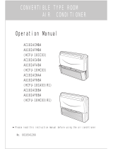 Haier AC182ACMBA Operating instructions