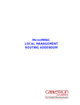 Cabletron Systems MicroMMAC-24E Reference guide