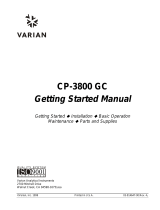 Varian CP-3800 GC Getting Started Manual