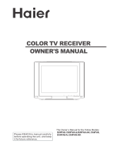 Haier D34FA9-A Owner's manual
