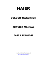 Haier TV-8888-42 User manual