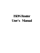 AOpen ISDN SOHO Router User manual