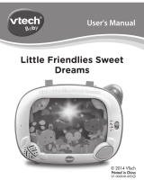 VTech Little Friendlies Sweet Dreams User manual