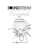 Soundstream Tarantula TRX2.210 User manual