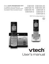 VTech CS5129-4 User manual