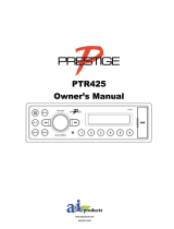 Prestige PTR425 Owner's manual