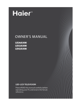 Haier LE42A300 User manual
