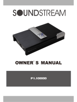 Soundstream P1.1000D Owner's manual