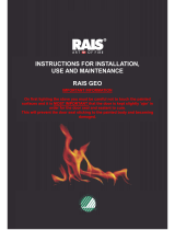 RAIS GEO 126 Instructions For Installation, Use And Maintenance Manual