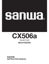 Sanwa CX506a User manual
