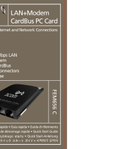 3com FEM656C Quick start guide