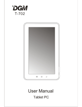 DGM T-703 User manual