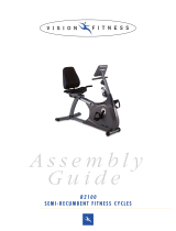 Vision Fitness R2100 Assembly Manual