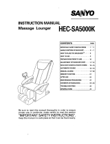 Sanyo HEC-SA5000K User manual