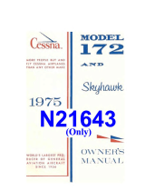 Cessna 1975 172 Skyhawk Owner's manual