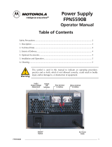 Motorola FPN5590B User manual