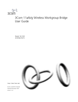 3com 3CRWE675075 - 11a/b/g Wireless LAN Workgroup Bridge User manual