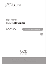 Seiki LC-32B56 User manual