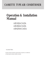 Haier AB182ACAEA Operation and Installation Manual