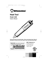 Milwaukee 1400 Owner's manual