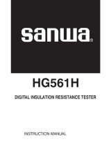 Sanwa HG561H User manual