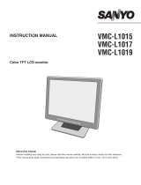 Sanyo VMC-L1017 User manual