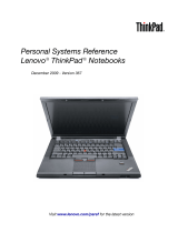 Lenovo ThinkPad Hard Disk Drive Personal Systems Reference