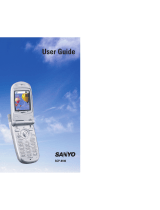 Sanyo SCP-810 User manual