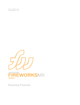 MACROMEDIA FIREWORKS MX 2004 User manual