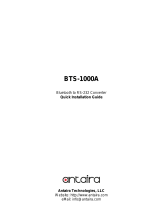 ANTAIRA BTS-1000A Quick Installation Manual