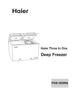 Haier FCD-365HA User manual