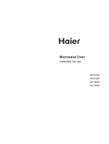 Haier Bauer HR-7802D Instructions For Use Manual