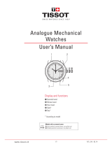 Tissot Analogue Mechanical Watches User manual