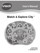 VTech Match & Explore City User manual