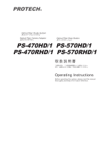 protech PS-570HD/1 Operating Instructions Manual