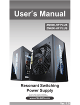 ZALMAN ZM600-HP PLUS User manual