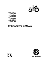New Holland Auto Command T7040 User manual