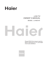 Haier L24M3HA Owner's manual