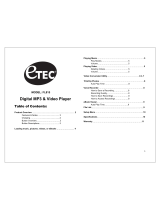 Etec FL815 User manual