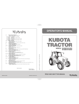 Kubota M135GX User manual