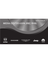 Jeep Media Center 430N(RBZ) User manual