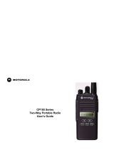 Motorola CP185 Series User manual